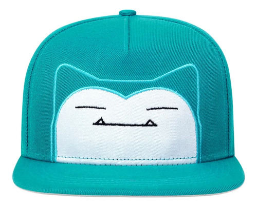 Gorra De Béisbol Cómoda Con Diseño Pokémon (snorlax)