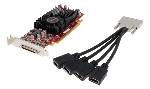 Visiontek Radeon Hd Gb Ddr3 Sff Graphics Card, 4 Puertos Vhd