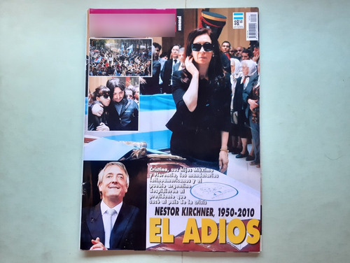 Revista Pronto / Néstor Kirchner 1950-2010 El Adiós 
