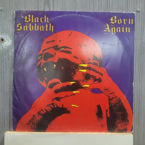 国内盤LP 帯付 Black Sabbath Born Again Lp Nacional - Black Sabbath - Born Again - Frete** | MercadoLivre