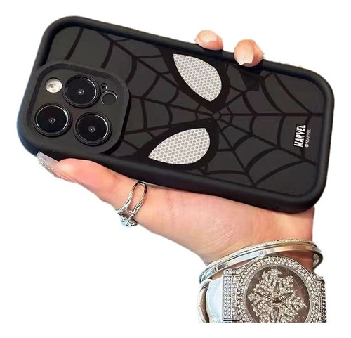 Funda Para iPhone Pro Plus Max Carcasa De Spiderman Araña