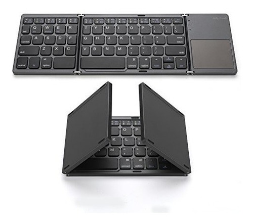 Teclado Plegable Bluetooth Jelly Peine Tamaño De Bolsillo P