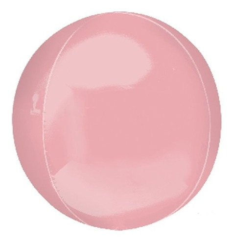 Balão  Redondo Orbz Candy 24 Polegadas - 60cm Cor Rosa
