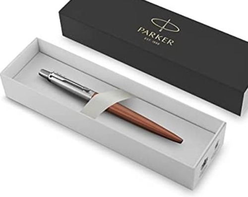 Lapicera Parker Boligr. Jotter Metal Naranja Grabado Gratis