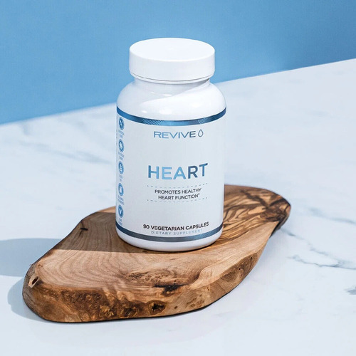 Revive Heart Cardiobascular Libre De Gluten 90 Capsulas Sabor Sin Sabor