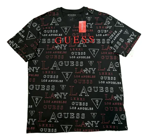 Polera guess negra hotsell