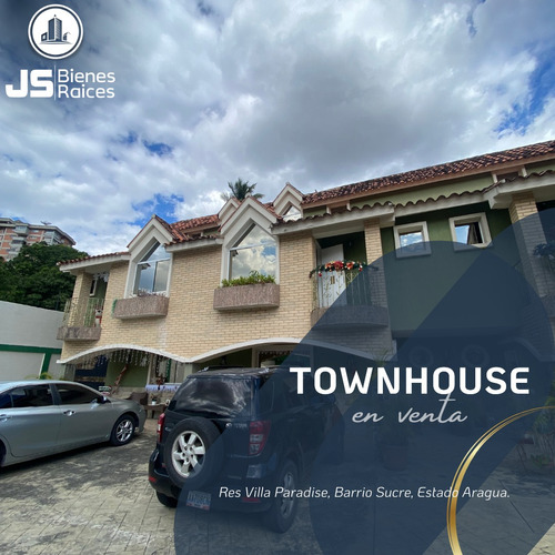 Hermoso Townhouse En Venta Barrio Sucre Maracay 06js