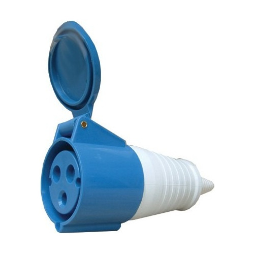 Enchufe Industrial Hembra Volante 16a 2p+t 220v