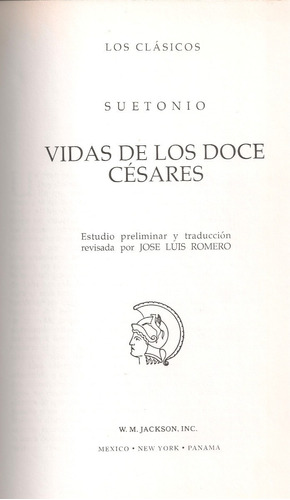 Libro Fisico Vida De Los Doce Césares (tapa Dura) / Suetonio