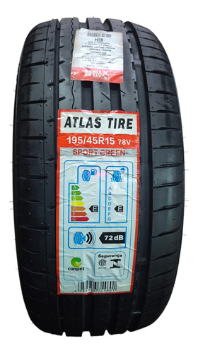 Llantas 195 45 15 Atlas Sport 2pz Nuevas *protector De Rin K V (Usado)