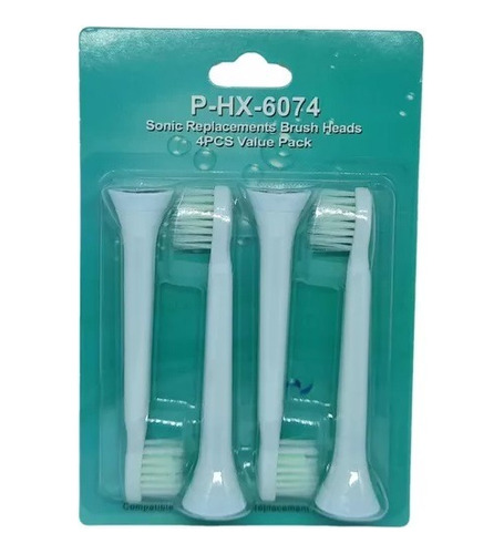 Cabezales Para Cepillos Compatible Con Sonicare Philips X4