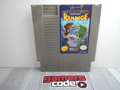 Rampage Nes Gamers Code*