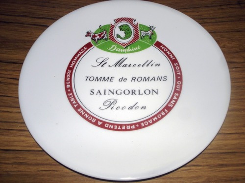 Plato De Porcelana Champs-elysees Paris France Dauphine En P