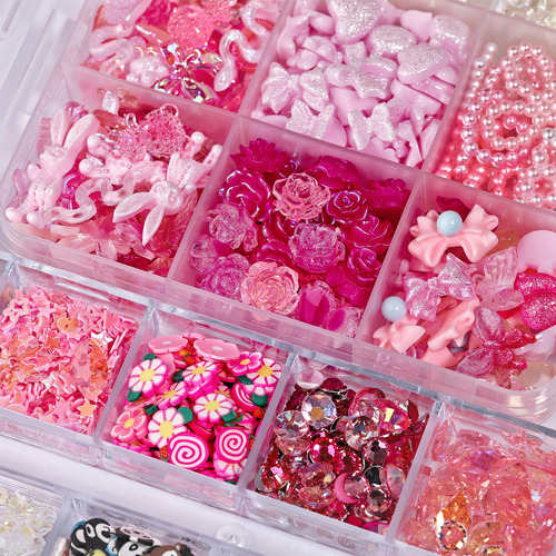 Kit De Dijes Para Uñas Kikonoke, 1400 Piezas, 3d, Con Forma