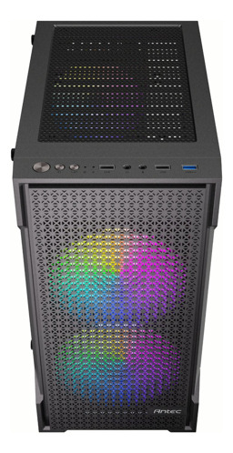 Gabinete Antec Vx100m Argb Matx Con 3 Ventiladores Incluidos