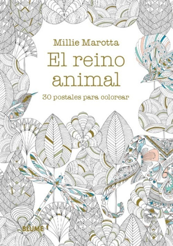 El Reino Animal - 30 Postales Para Colorear