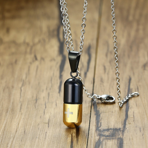 Colgante Botella Vacía De Collares De Cremación
