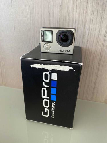 Gopro Hero 4 Silver Com Tela + Acessórios (Usado)