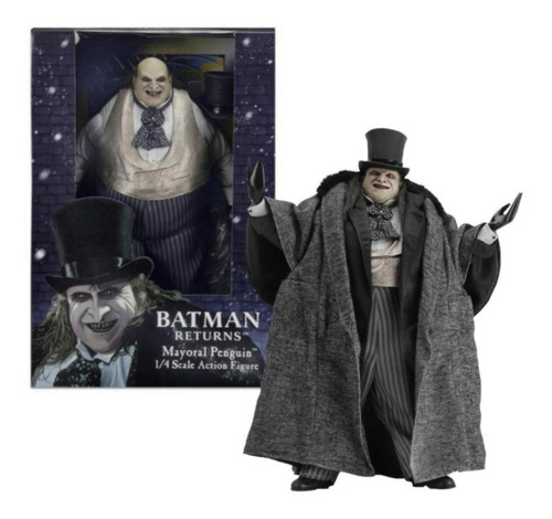 Figura Mayor Penguin / Pinguim Batman 1989 Neca Escala 1/4