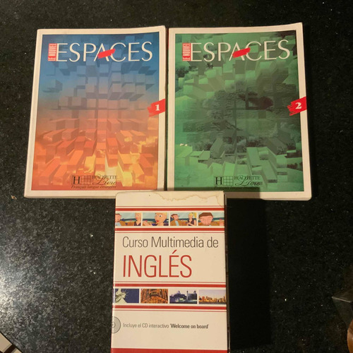 Cursos De Ingles Y Francés, Varios Libros