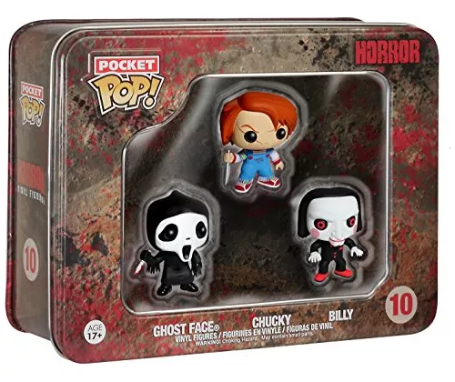 Funko Pocket Pop: Terror: Ghostface, Chucky, Billy Toy Fi