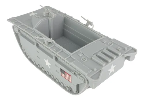 Bmc Ww2 Usmc Amtrac Lvt - Vehículo Anfibio 1:32 Para Hombr.
