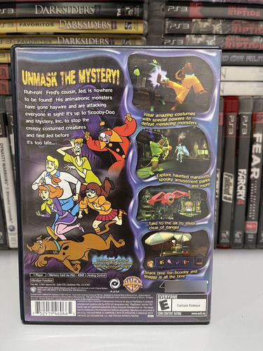 Jogo Ps2 Scooby-doo Unmasked Físico Original