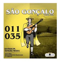 Comprar Encordoamento São Gonçalo Bandolim Inox Cobre Prateado 136