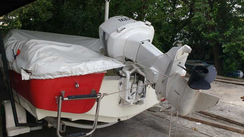 Lancha Victoria Con Motor Johnson 140hp Linea 2008 Impecable