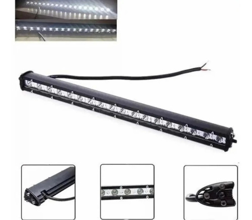 Barra Led 72w Neblinero Auto 4x4 De 65cm