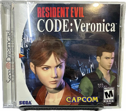 Resident Evil Code: Veronica | Dreamcast Original Completo (Reacondicionado)