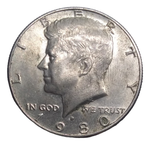Moneda 1/2 Dolar Estados Unidos J. F Kennedy Años 80's Y 90'