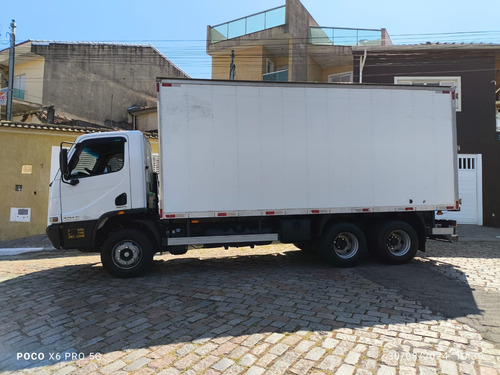 M.b. 1316 Baú Alumínio E Piso De Chapa Com Porta Lateral