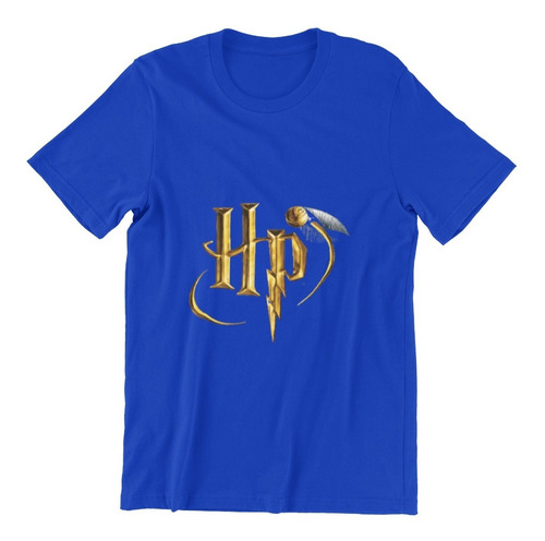 Polera Unisex Harry Potter Mago Magia Logo Algodon Estampad