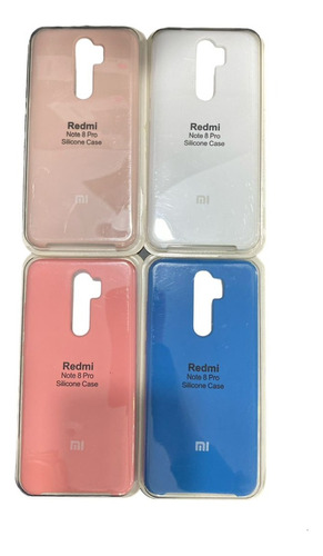 Forros Estuches Case Silicone Redmi Note 8 Pro  Antigolpes