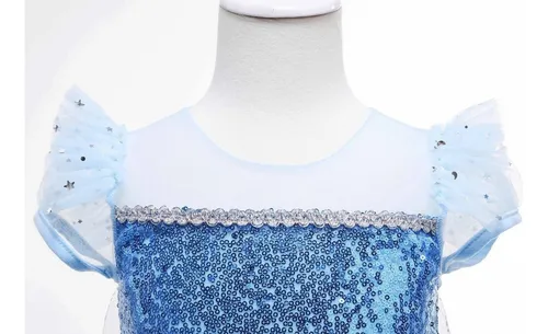 . Vestido Princesa Elsa Frozen 2 Disfraz De Halloween