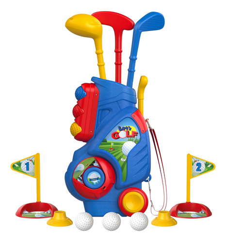 Liberry Juego De Golf Para Nios Pequeos, Carrito De Golf Mej