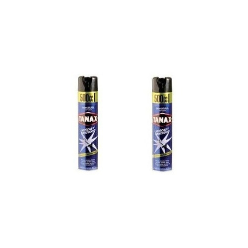 2x Tanax Aerosol Moscas Y Zancudos Lata 500cc Envio A Chile