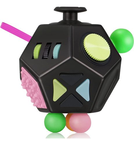 Vcostore 12 Lados Del Cubo De Fidget Alivio Del Estrés