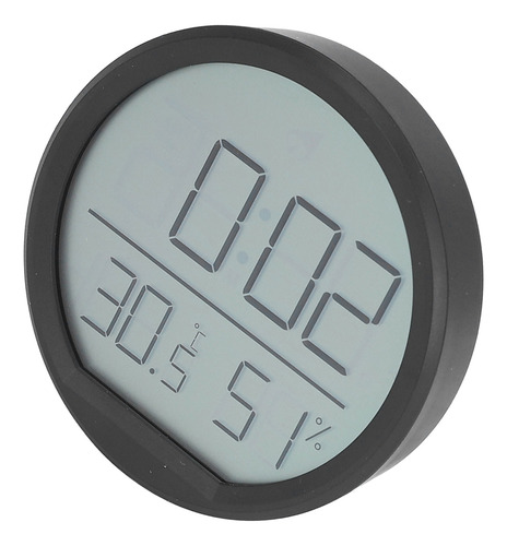 Reloj Despertador Digital Con Termómetro Higrómetro Para Int