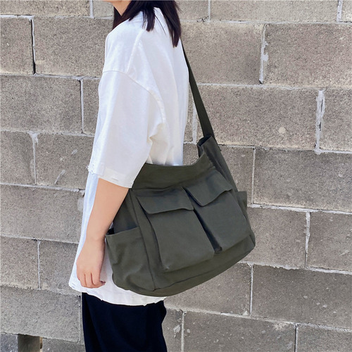 A Bolso De Hombro De Lona For Niña Y Adolescente 2023, .
