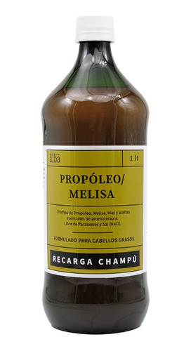 Recarga Champú Propóleo / Melisa - 1 Litro Apícola Del Alba