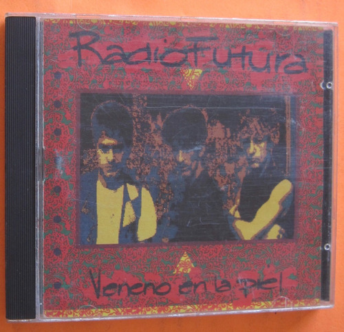 Radio Futura Veneno En La Piel Cd 1990 Ariola Bmg España Pop