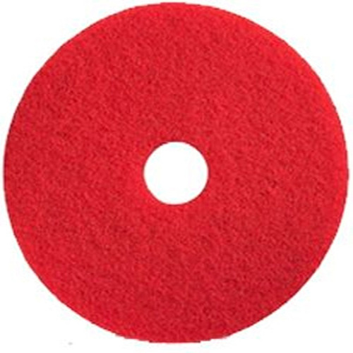 Caja Con 5 Discos Rojo De 14 Pulgadas Para Lavar Pisos 