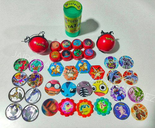 Semi Colección Tazos Pok 3, Tapas Miranda, Pirinolas Gamesa