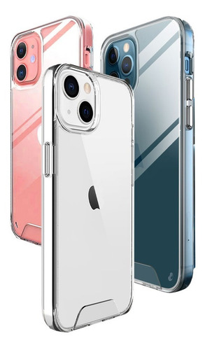 Imagen 1 de 5 de Forro Case Rígido Transparente Para iPhone