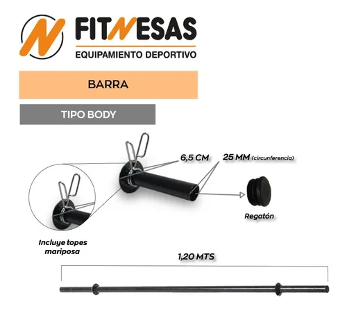 Kit Body Pump 17 Kg Tipo Body System Barra Discos Local Fitn