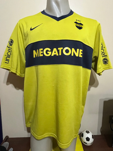 Camiseta Boca Apertura 2008 Roman Riquelme #10 T. Xxl