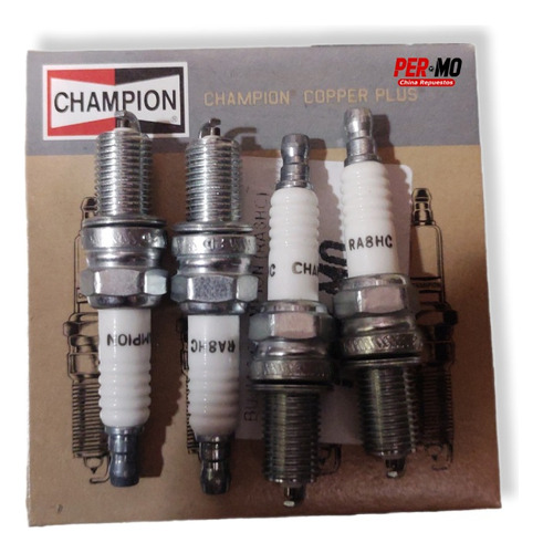 Bujías Fotón Midi 1.5 Punta Iridium Marca Champion Original 