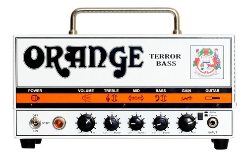 Amplificador De Bajo Orange Terror Bass 500 Color Blanco